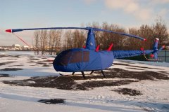 Тент-чехол на вертолёт Robinson R44